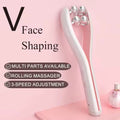 EMS Roller Face-Slimming Device – V-Face Beauty Massager for Firming, Lifting & Contouring | Microcurrent Facial Roller for Jawline Sculpting, Anti-Aging & Skin Tightening