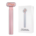 EMS Microcurrent Face Lifting Device – Red Light Therapy Facial Wand | Anti-Aging Skin Tightening Tool for Face, Eyes & Neck | Anti-Wrinkle, Firming, Lifting Beauty